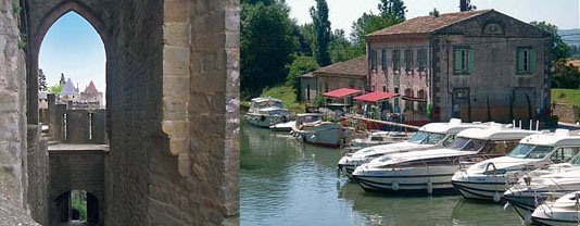 Location fluviale Bram