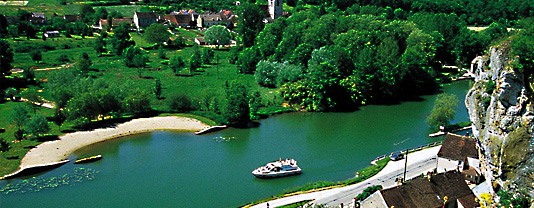 Location fluviale Gray